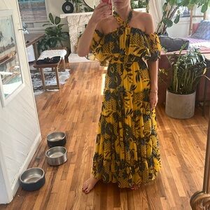 MISA Los Angeles Mila Maxi Dress - size Small